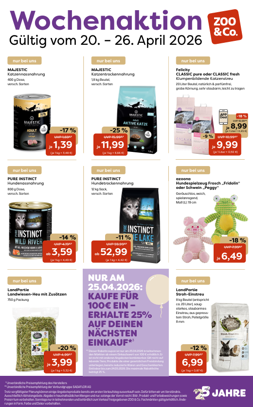 Entdecke unsere aktuelle Wochenaktion vom 20. - 26.04.2026!